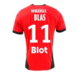 Stade Rennais Ludovic Blas #11 Domaci Dres 2024-25 Kratak Rukavima